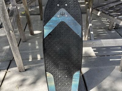 Bureo Ahi Performance Cruiser Skateboard - Eco-Friendly Recycled Fishing Nets Deck OBO