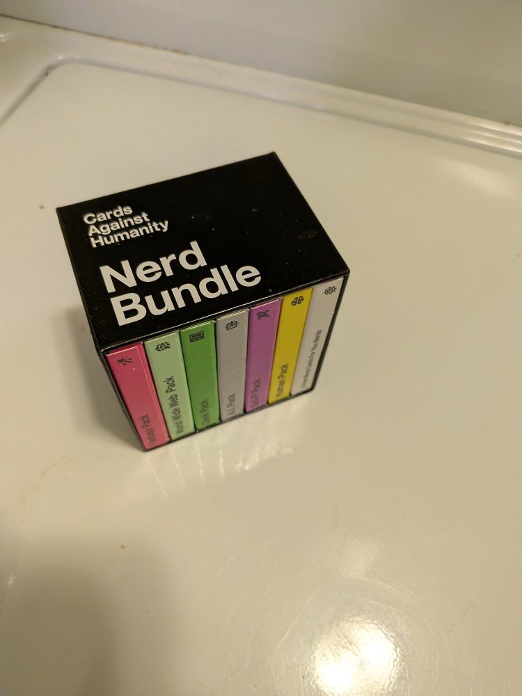 Cards Against Humanity Nerd Bundle Expansion Packs - Fantasy, Web, Geek, AI, Sci-Fi, Human Packs