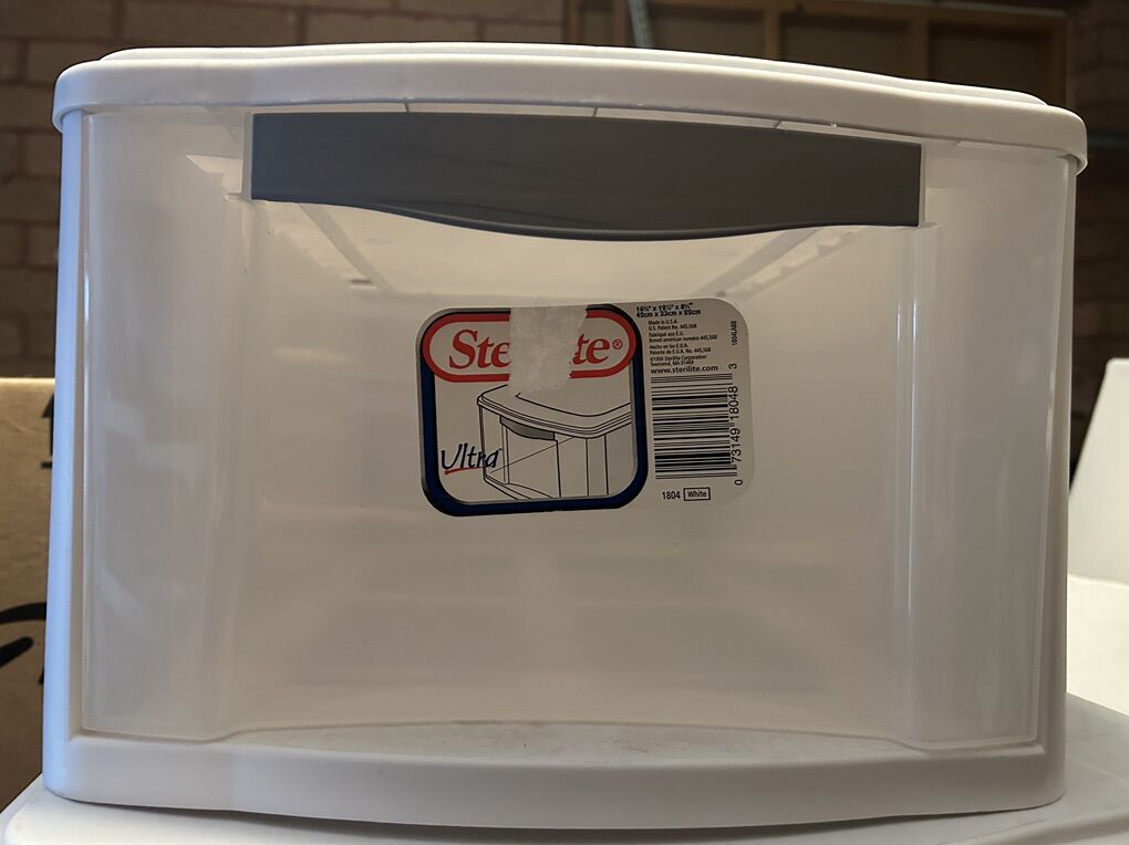 1 Sterilite Stackable Drawer Organizer