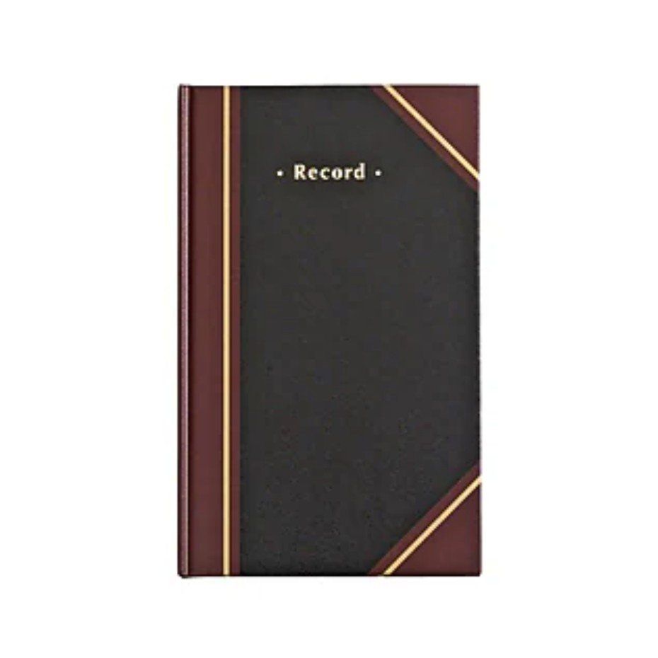 Record Keeping Book/Journal