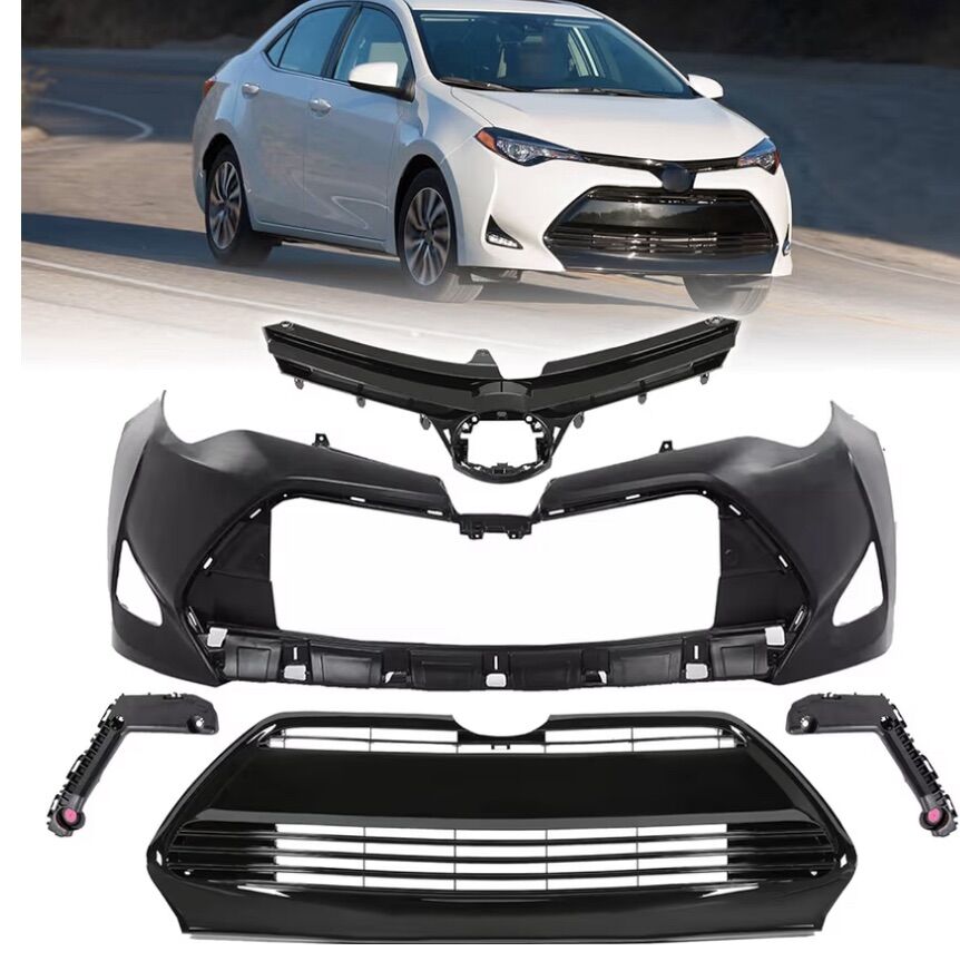 New 17-19 Toyota Corolla L LE XLE CE Front Bumper