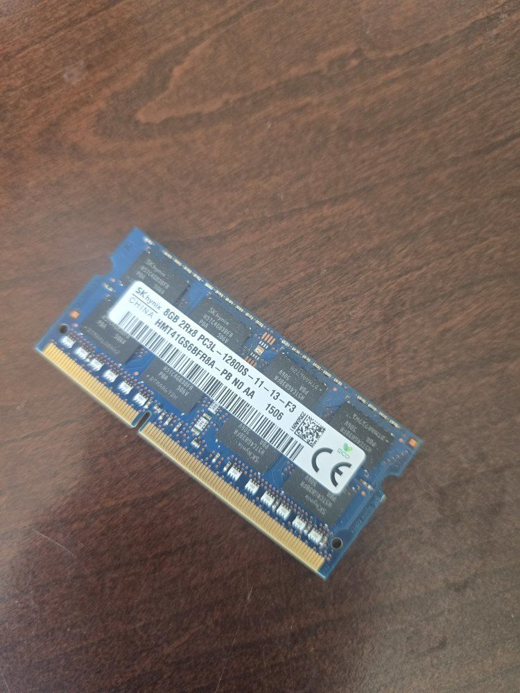 SK hynix 8GB 2Rx8 PC3L-12800S-11-13-F3 Laptop Ram sodimm