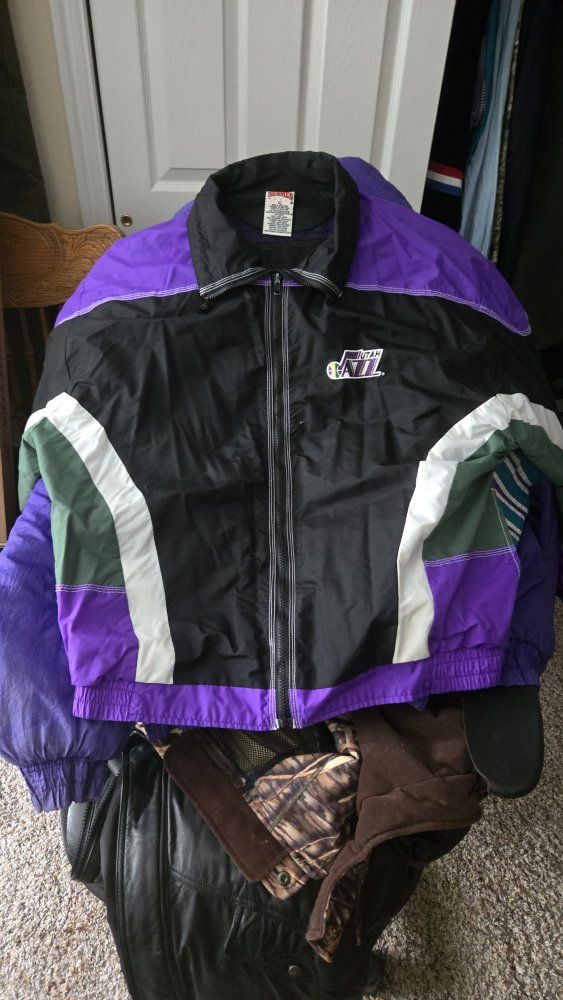 Jacket Light Utah Jazz XL vintage