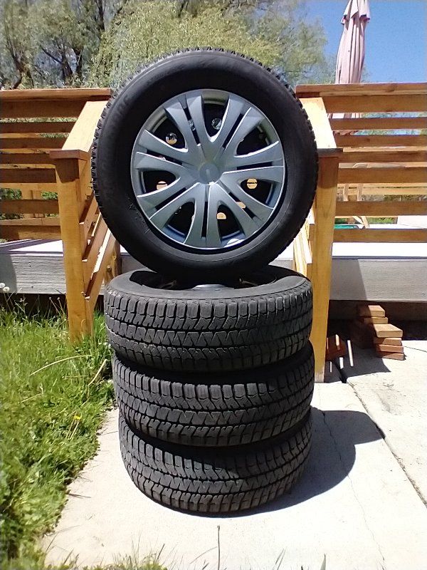 Snow tires/wheels mounted for Camry or Accord