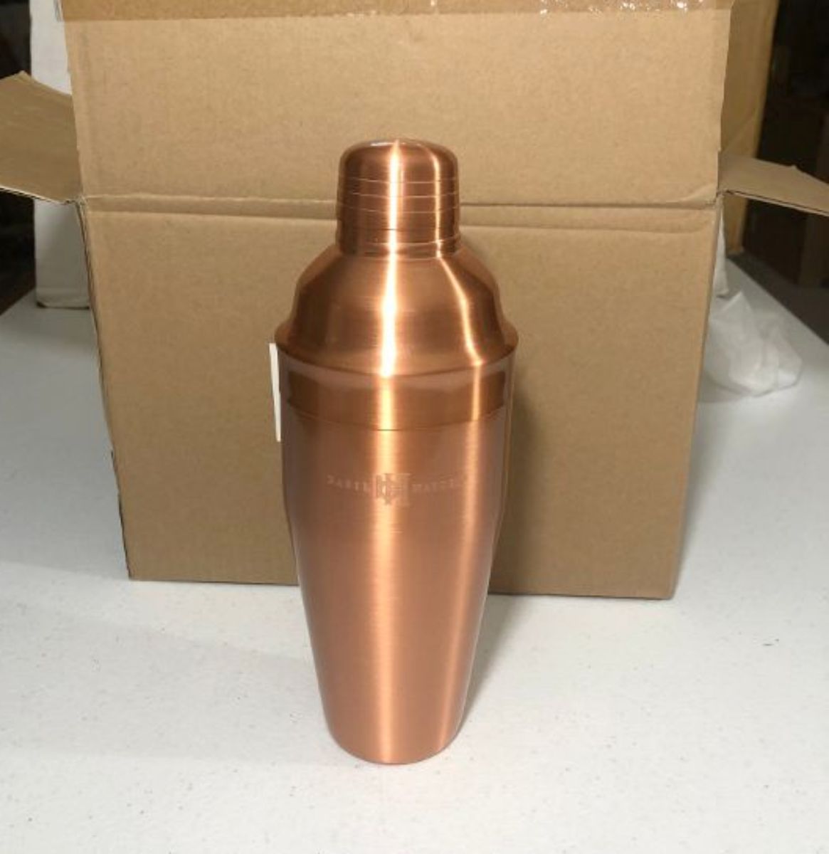 Basil Hayden Copper Cocktail Shaker Bartending - Case of 6 - New in Box