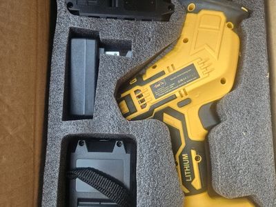 21V Cordless Reciprocating Saw Kit – Portable Handheld Saw with 2 Batteries & Charger