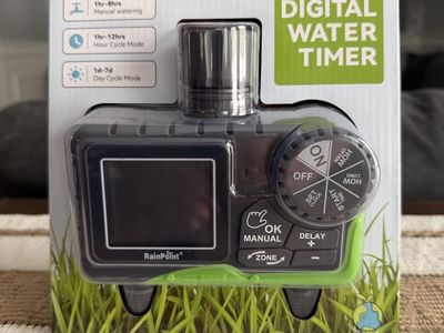 RainPoint 2-Zone Digital Water Timer Model ITV205 Brand New in Box