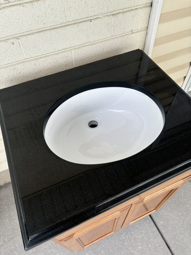 Vanity Cabinet With Sink And Top