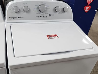 BEAUTIFUL WHIRLPOOL TOPLOAD 2 IN 1 REMOVABLE AGITATOR WASHER!