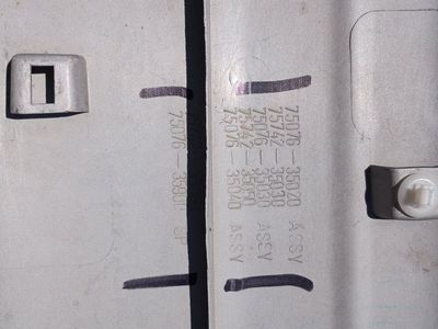 OEM Toyota 4Runner Limited Rear Door Molding / Flare