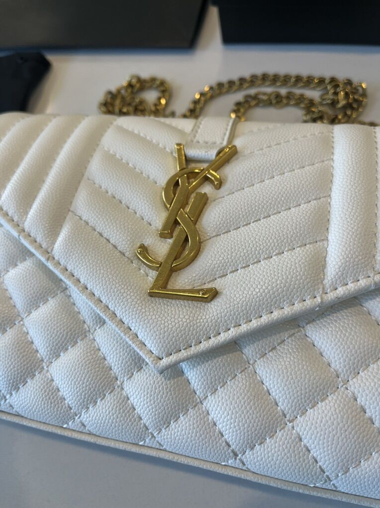 YSL Saint Laurent Purse Handbag Wallet On Chain