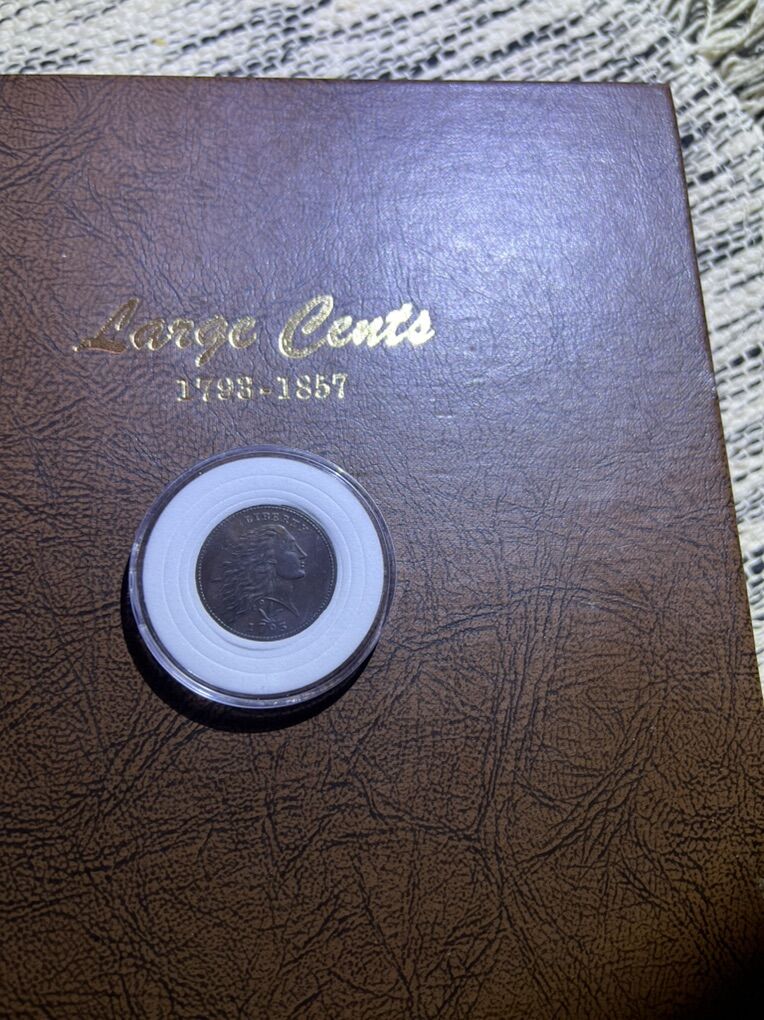 1793 Large Cent Wreath