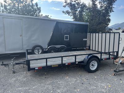 2020 7x14 Deluxe Big Bubba Single Axle Trailer