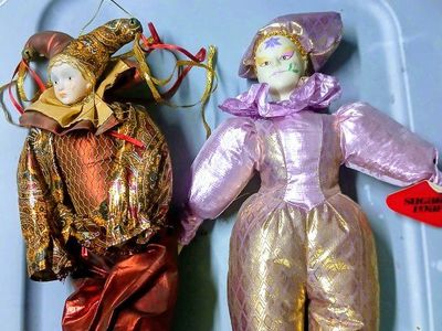 sugar loaf vintage jester doll