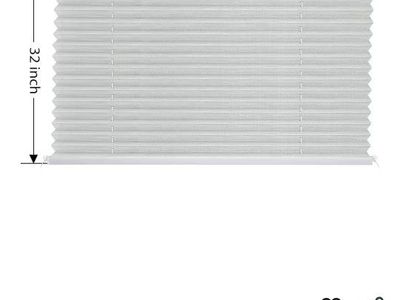 RV Blinds Shades for Camper Window,RV Shades Pleated Camper Blinds for Travel Trailer Motor Coach Motorhome Window 62 W x 32" L