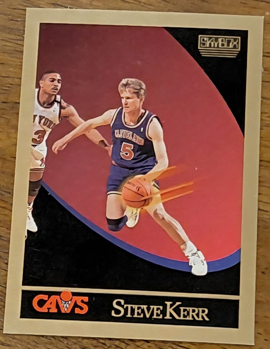 Steve Kerr 89-90 Skybox