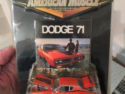American Muscle 1971 Dodge Charger 1:64 Die-Cast Metal Limited Edition