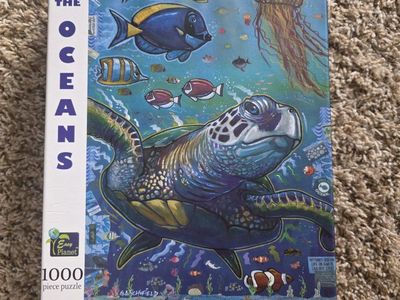 Save The Oceans 1000 Piece Jigsaw Puzzle Easy Planet