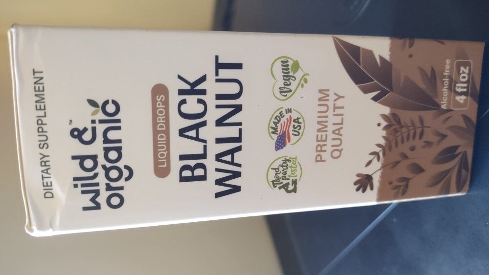 Wild & Organic Black Walnut Tincture 4 fl oz