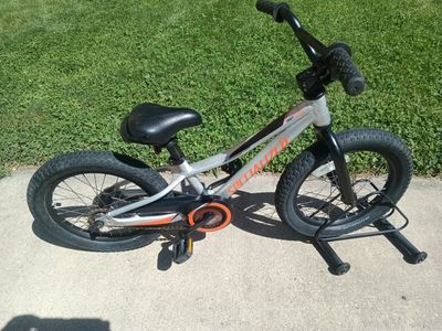 Specialized 16" Riprock Kids Bike - Silver/Orange