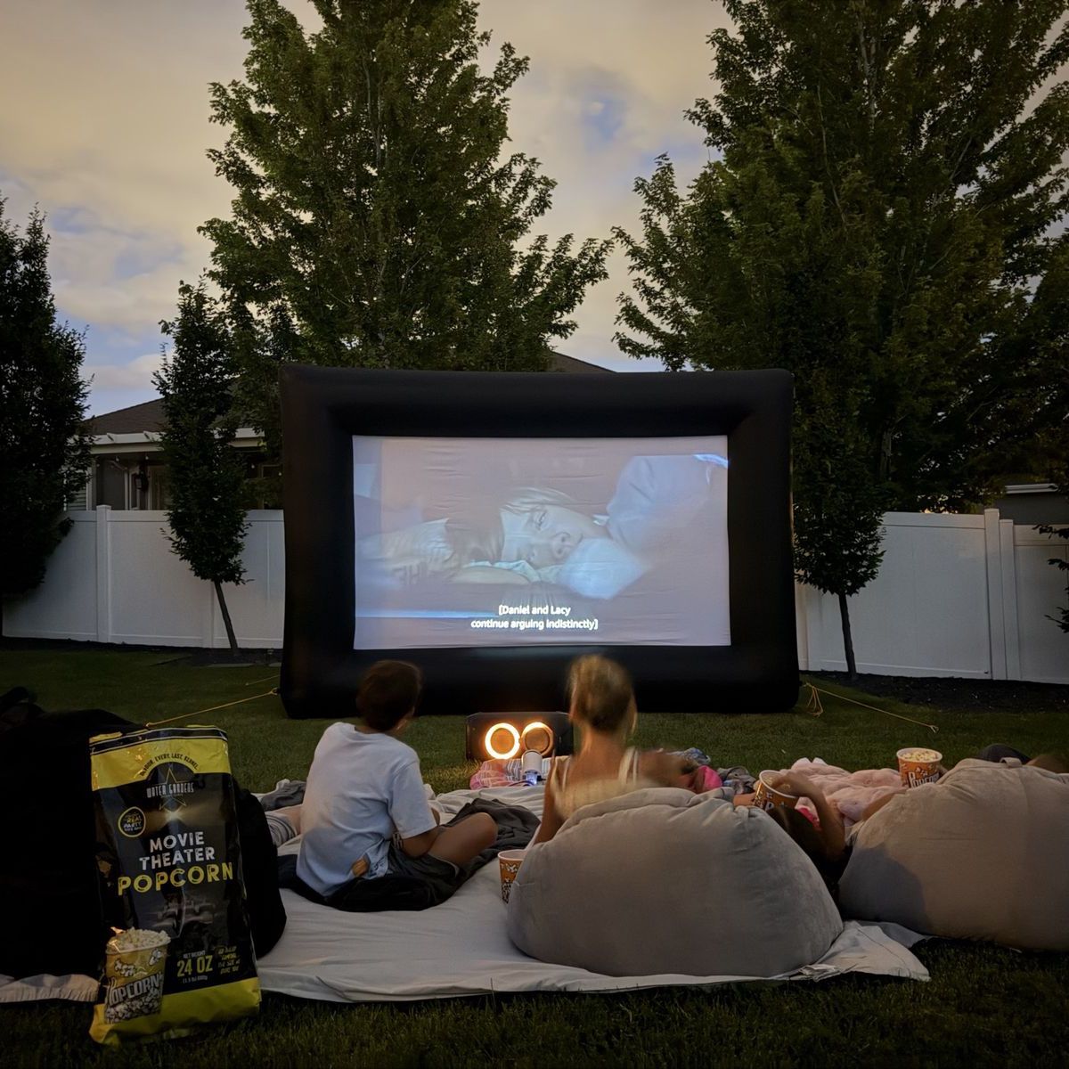 14 FT inflatable outdoor movie screen