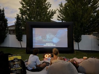 14 FT inflatable outdoor movie screen