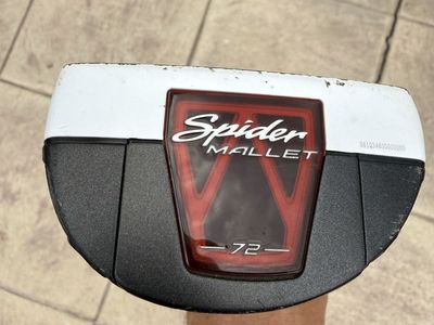 TaylorMade Spider Mallet 72 Putter - Pure Roll Insert Extra Long Grip 37”