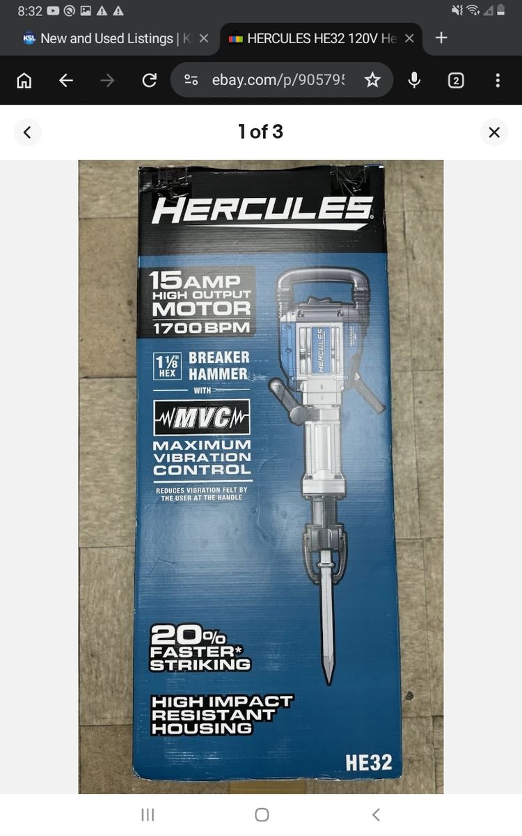 Hercules breaking hammer HE32