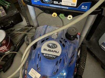 Powerstroke Subaru EA190V Gas Pressure Washer 3100 PSI 2.4 GPM Electric Start