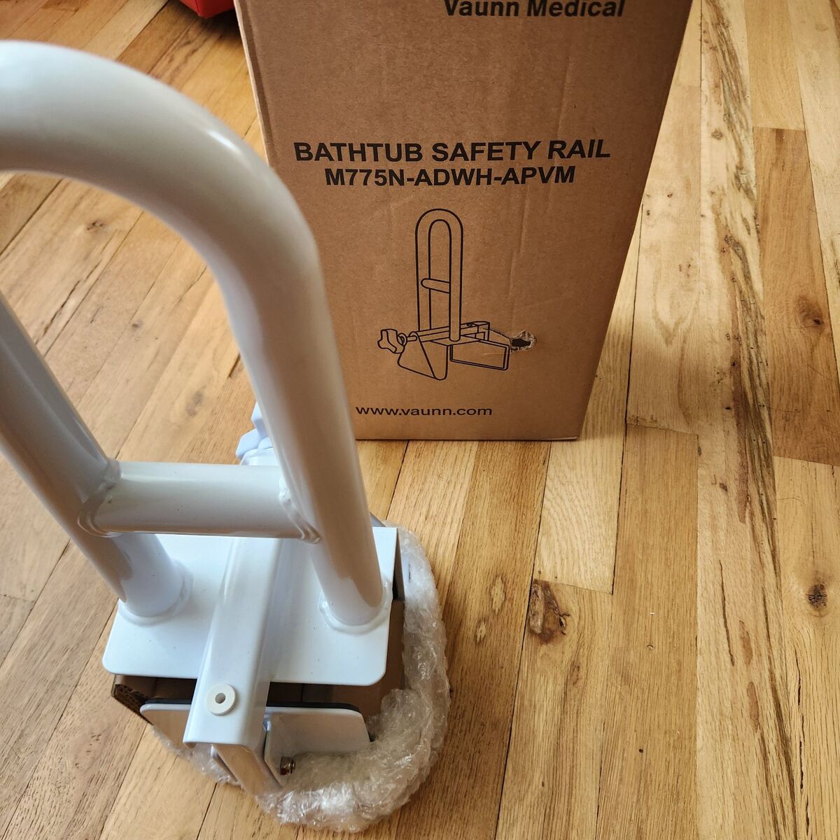 New Bathtub Safety Rail