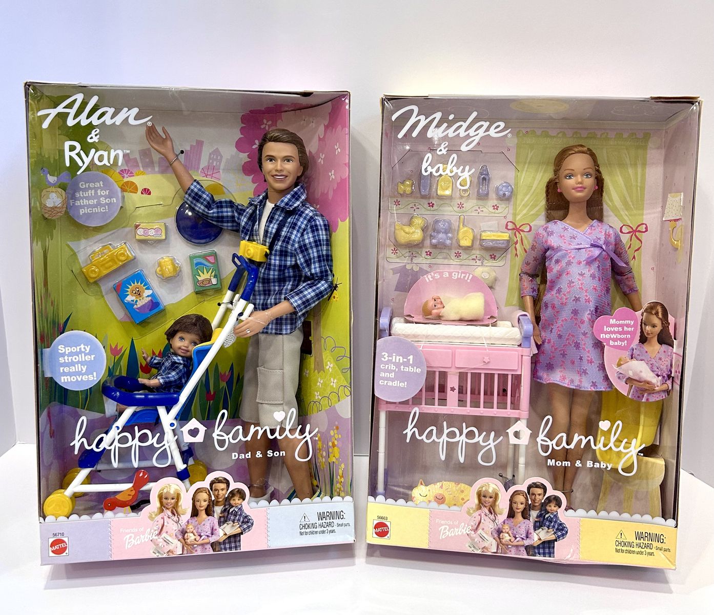 Happy Family Midge (pregnant) and Alan W/ Ryan