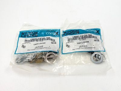 2 Pack of Stock Locks CompX Cam Locks New