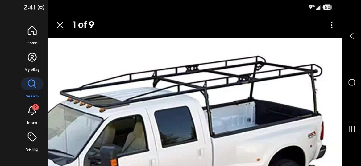 Kargo Master Pro III Truck Rack - Heavy Duty Steel Ladder Rack for Pickup Trucks