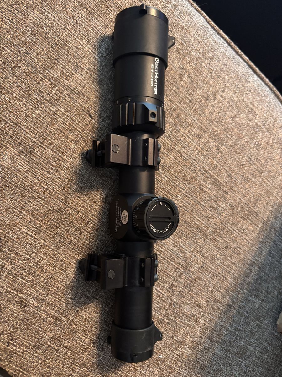 Westhunter Hd-s 1.2-6x24 First Focal Plane Illumin