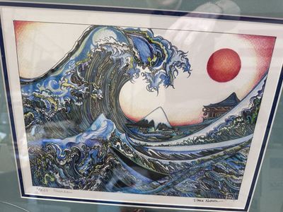 Original art - “Tsunami” By Dana Nelson