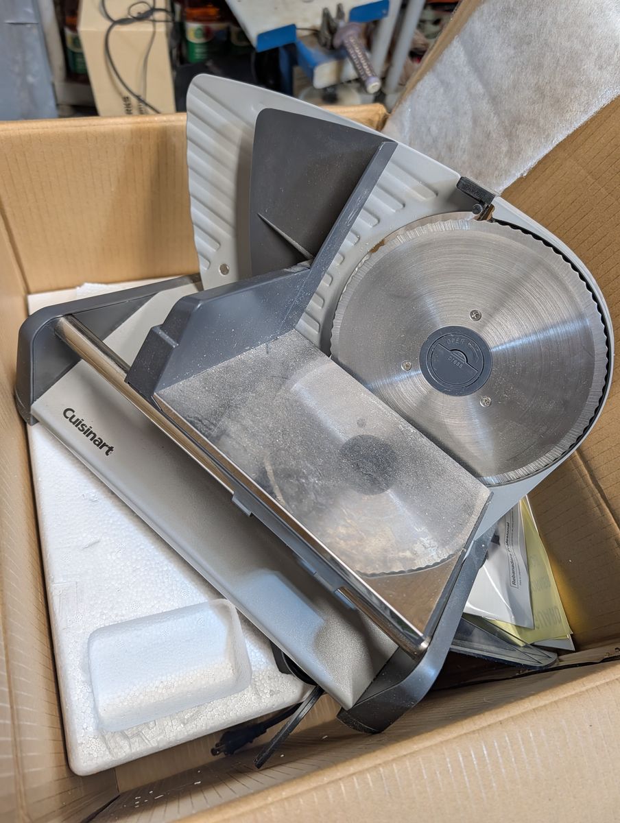 cuisinart meat slicer