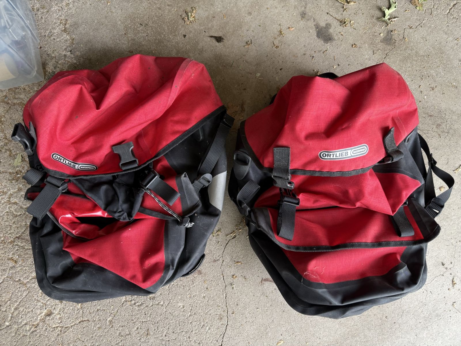 Ortlieb waterproof panniers