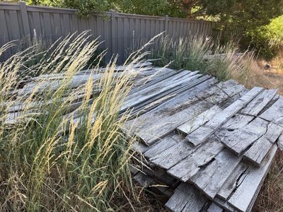 Reclaimed Aged Cedar Boards