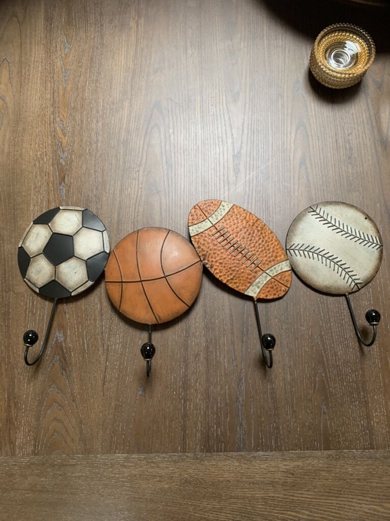 Sports Themed Coat Hanger