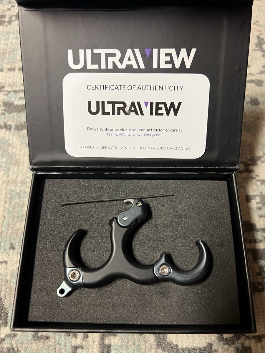 ULTRAVIEW Hinge Archery Release & T.R.U. Ball FulKrum Flex Release Aid
