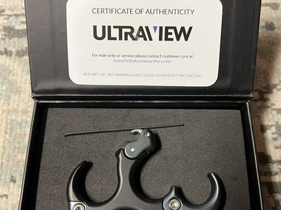 ULTRAVIEW Hinge Archery Release & T.R.U. Ball FulKrum Flex Release Aid