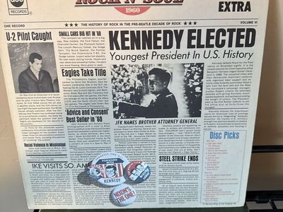 1960 Rock 'N' Soul 1960 Extra Volume VI Vinyl LP Record ABC Records ABCX-1960