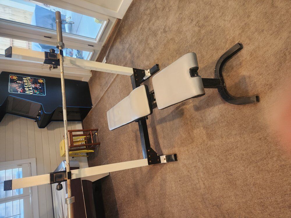 weights and bench set