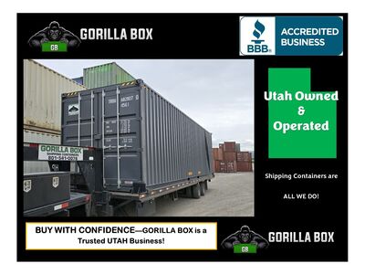 20' and 40' High Cube Shipping Containers. Great Office, Shed, Used and New One Trip Conex, Connex, Storage, Best Price!