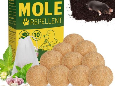 NEW Mole Repellent, Mole & Vole Repellent for Lawns, Peppermint Oil to Repel Mole, for Outdoor Use for Yard, Garden, Patio