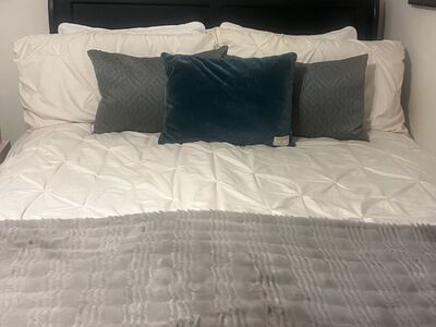 Sleigh Style Queen Headboard