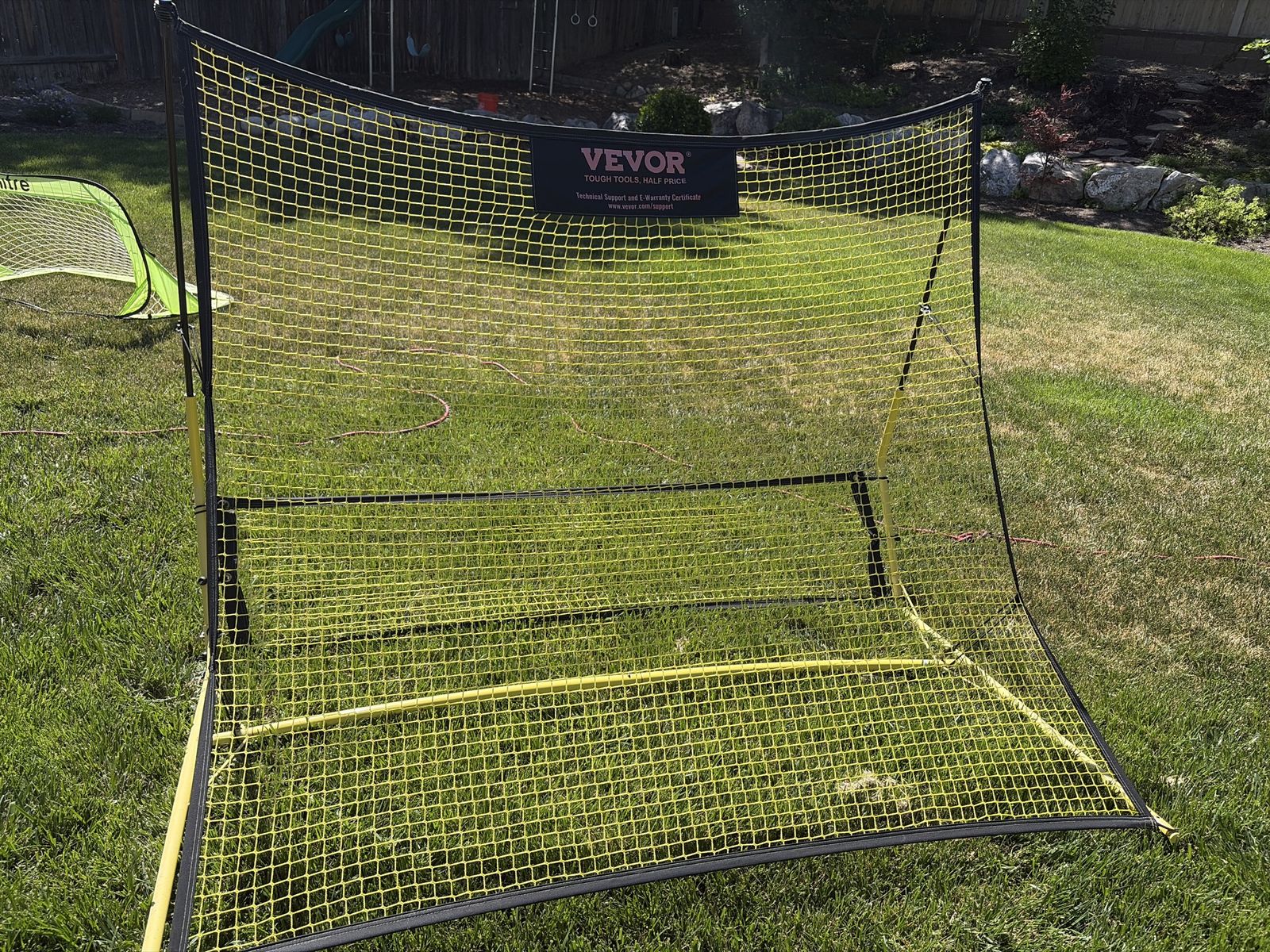 Soccer bounce back goal