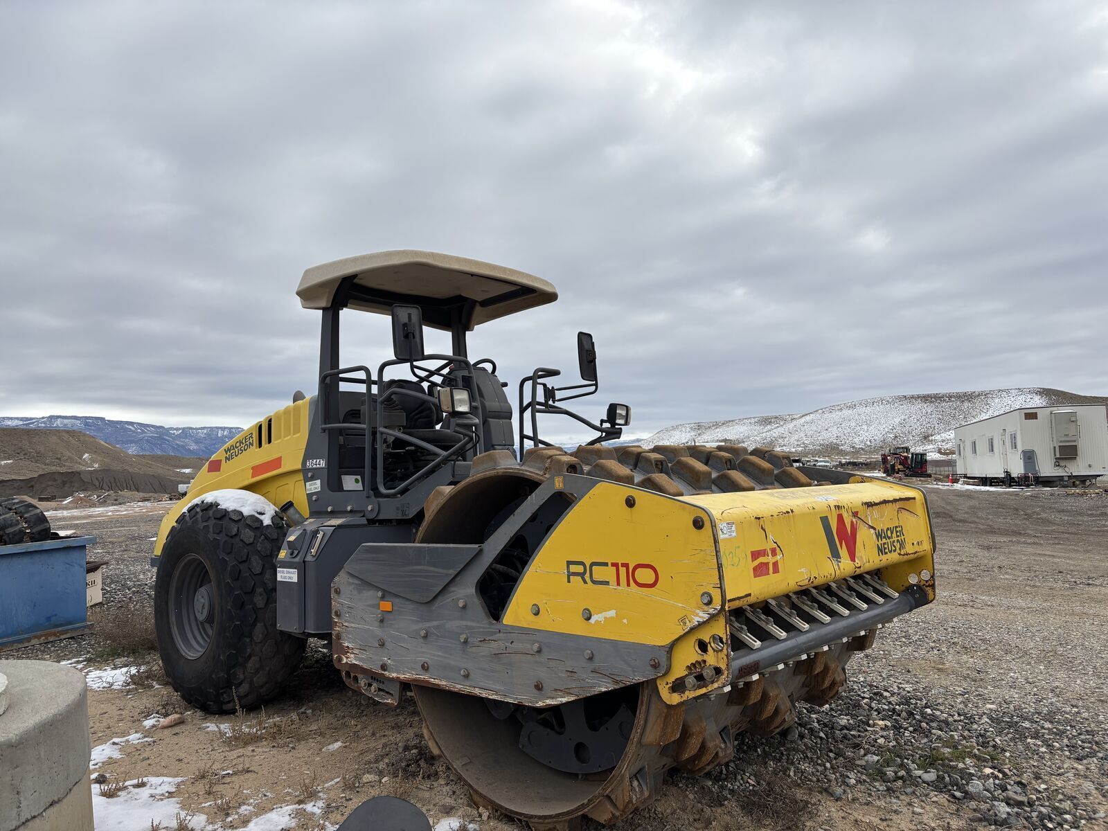 2019 Wacker (Hamm) RC110 84” Combo Shell Compactor