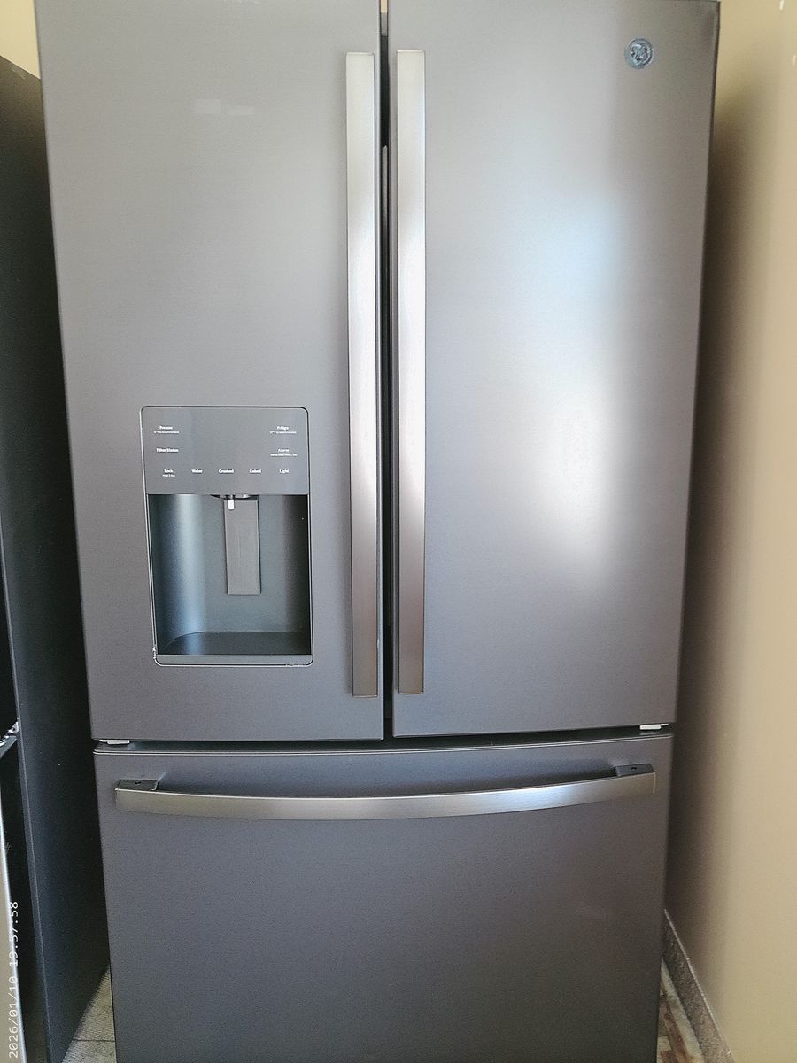 NEW Black Slate French Door~1 Year Factory Warranty~Water and Ice