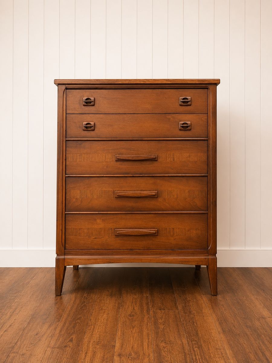 Tall MCM Dresser